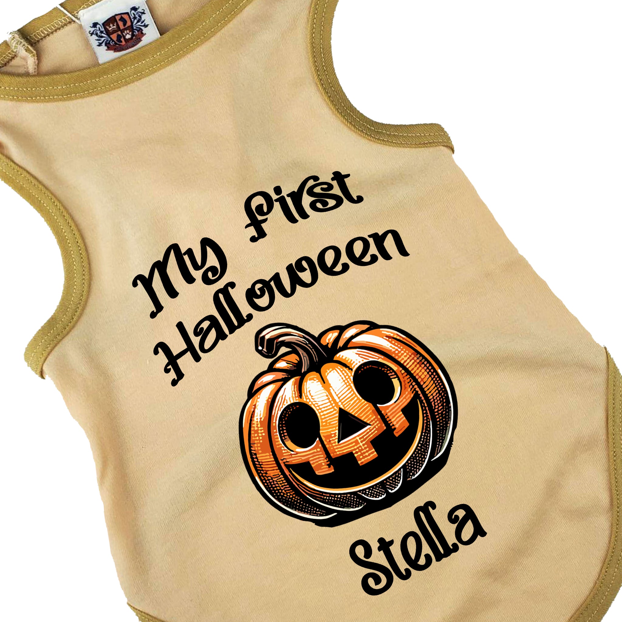 Halloween Dog Bandana Costume | Personalized My First Halloween